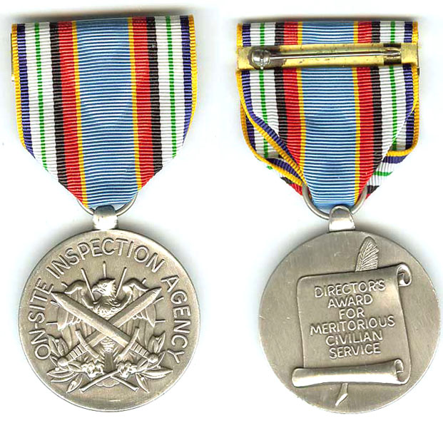 Dept of Defense Threat Reduction Agency Civilian Meritorious Service Medal set/3 